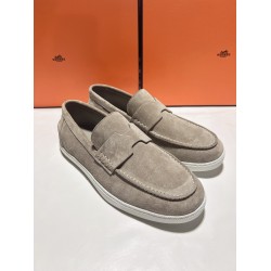 Hermes ❤️Couple model ❤️Loafers are on the market 290♥2025 HERMES Hermes latest hit, developed simultaneously on the official website, original quality code number Women's code 36/46