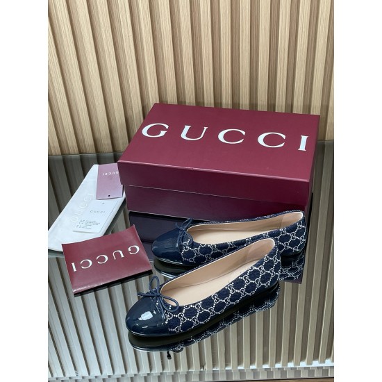 ✌️Gucci✌️Hot-end products are on the market...GuCC high-end quality 2025 overseas early autumn series new flat-heel crystal diamond double G G denim ballet shoes 360 bow small double G button new small round toe shoes classic exquisite elegant playful fas ✌️Gucci✌️Hot-end products are on the market...GuCC high-end quality 2025 overseas early autumn series new flat-heel crystal diamond double G G denim ballet shoes 360 bow small double G button new small round toe shoes classic exquisite elegant playful fas