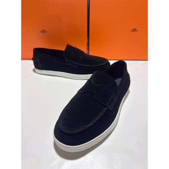 Hermes ❤️Couple model ❤️Loafers are on the market 290♥2025 HERMES Hermes latest hit, developed simultaneously on the official website, original quality code number Women's code 36/46 Hermes ❤️Couple model ❤️Loafers are on the market 290♥2025 HERMES Hermes latest hit, developed simultaneously on the official website, original quality code number Women's code 36/46