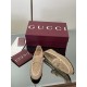 ✌️Gucci✌️Hot-up Gucci✌️New 2025 Early Autumn GUCCi high-end boutique single shoes 340 Gucci [Paint Leather G G Crystal] mesh diamond luxury crystal loafers top purchasing quality!The original version is replicated 1:1, and every detail has been carefully 