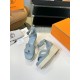 300Herms/Hermes classic waterproof platform H slope heel rope sandals with extremely retro design. It has a strong exotic style and fashionable feeling, and it has a tone for casual wear. Simple styles are easy to match with high-end feel. It is great. Th