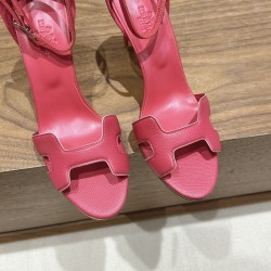 Palmprint. Heel height 9cm Hermes top version. High-heeled sandals P350Herme* Early Spring Counter New High-heeled Sandal Series ✔️Upper: Epson leather suede Palmprint ✔️Inner: Imported mixed-bred sheepskin ✔️Heel height: 9cm ✔️Outs: Original Italian leat