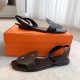 Hermes top-grade, flat-soled, pig nose sandals Hermes... a Eclair 2025 new color + hot series style is super positive, with a certain thickness to increase the height and make your legs look longer!A single item that is breathable and comfortable in the b Hermes top-grade, flat-soled, pig nose sandals Hermes... a Eclair 2025 new color + hot series style is super positive, with a certain thickness to increase the height and make your legs look longer!A single item that is breathable and comfortable in the b