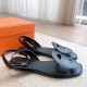 Hermes top-grade, flat-soled, pig nose sandals Hermes... a Eclair 2025 new color + hot series style is super positive, with a certain thickness to increase the height and make your legs look longer!A single item that is breathable and comfortable in the b Hermes top-grade, flat-soled, pig nose sandals Hermes... a Eclair 2025 new color + hot series style is super positive, with a certain thickness to increase the height and make your legs look longer!A single item that is breathable and comfortable in the b