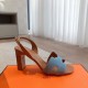 Hermes top-grade, high-heeled, thick-heeled sandals Hermes... a Eclair 2025 new color + hot series style is super positive, with a certain thickness to increase the height and make your legs look longer!A single item that is breathable and comfortable in Hermes top-grade, high-heeled, thick-heeled sandals Hermes... a Eclair 2025 new color + hot series style is super positive, with a certain thickness to increase the height and make your legs look longer!A single item that is breathable and comfortable in