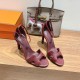 Palmprint. Heel height 10.5cm Hermes top version. High-heeled sandals P350Herme* Early Spring Counter New High-heeled Sandal Series ✔️Upper: Epson leather suede palm print ✔️Inner: Imported mixed-bred sheepskin ✔️Heel height: 10.5cm ✔️Outs: Original Itali Palmprint. Heel height 10.5cm Hermes top version. High-heeled sandals P350Herme* Early Spring Counter New High-heeled Sandal Series ✔️Upper: Epson leather suede palm print ✔️Inner: Imported mixed-bred sheepskin ✔️Heel height: 10.5cm ✔️Outs: Original Itali