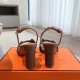Hermes top-grade, high-heeled, thick-heeled sandals Hermes... a Eclair 2025 new color + hot series style is super positive, with a certain thickness to increase the height and make your legs look longer!A single item that is breathable and comfortable in Hermes top-grade, high-heeled, thick-heeled sandals Hermes... a Eclair 2025 new color + hot series style is super positive, with a certain thickness to increase the height and make your legs look longer!A single item that is breathable and comfortable in