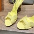 Palmprint. Heel height 9cm Hermes top version. High-heeled sandals P350Herme* Early Spring Counter New High-heeled Sandal Series ✔️Upper: Epson leather suede Palmprint ✔️Inner: Imported mixed-bred sheepskin ✔️Heel height: 9cm ✔️Outs: Original Italian leat