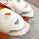 Hermes top-grade, flat-soled, pig nose sandals Hermes... a Eclair 2025 new color + hot series style is super positive, with a certain thickness to increase the height and make your legs look longer!A single item that is breathable and comfortable in the b Hermes top-grade, flat-soled, pig nose sandals Hermes... a Eclair 2025 new color + hot series style is super positive, with a certain thickness to increase the height and make your legs look longer!A single item that is breathable and comfortable in the b