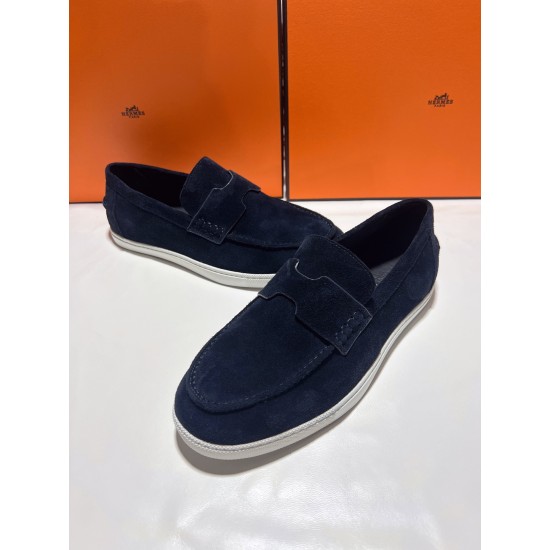 Hermes ❤️Couple model ❤️Loafers are on the market 290♥2025 HERMES Hermes latest hit, developed simultaneously on the official website, original quality code number Women's code 36/46 Hermes ❤️Couple model ❤️Loafers are on the market 290♥2025 HERMES Hermes latest hit, developed simultaneously on the official website, original quality code number Women's code 36/46