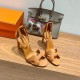 Palmprint. Heel height 10.5cm Hermes top version. High-heeled sandals P350Herme* Early Spring Counter New High-heeled Sandal Series ✔️Upper: Epson leather suede palm print ✔️Inner: Imported mixed-bred sheepskin ✔️Heel height: 10.5cm ✔️Outs: Original Itali Palmprint. Heel height 10.5cm Hermes top version. High-heeled sandals P350Herme* Early Spring Counter New High-heeled Sandal Series ✔️Upper: Epson leather suede palm print ✔️Inner: Imported mixed-bred sheepskin ✔️Heel height: 10.5cm ✔️Outs: Original Itali