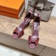 Palmprint. Heel height 7cm Hermes top version. High-heeled sandals 350Herme* Early Spring Counter New High-heeled Sandal Series ✔️Upper: Epson leather suede palm print ✔️Inner: Imported mixed-bred sheepskin ✔️Heel height: 7cm 9cm 10.5cm ✔️Outs: Original I Palmprint. Heel height 7cm Hermes top version. High-heeled sandals 350Herme* Early Spring Counter New High-heeled Sandal Series ✔️Upper: Epson leather suede palm print ✔️Inner: Imported mixed-bred sheepskin ✔️Heel height: 7cm 9cm 10.5cm ✔️Outs: Original I