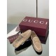 ✌️Gucci✌️Hot-up Gucci✌️New 2025 Early Autumn GUCCi high-end boutique single shoes 340 Gucci [Paint Leather G G Crystal] mesh diamond luxury crystal loafers top purchasing quality!The original version is replicated 1:1, and every detail has been carefully 