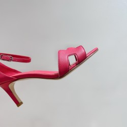 Palmprint. Heel height 7cm Hermes top version. High-heeled sandals P350Herme* Early Spring Counter New High-heeled Sandal Series ✔️Upper: Epson leather suede Palmprint ✔️Inner: Imported mixed-bred sheepskin ✔️Heel height: 7cm 9cm 10.5cm ✔️Outs: Original I