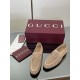 ✌️Gucci✌️Hot-up Gucci✌️New 2025 Early Autumn GUCCi high-end boutique single shoes 340 Gucci [Paint Leather G G Crystal] mesh diamond luxury crystal loafers top purchasing quality!The original version is replicated 1:1, and every detail has been carefully 