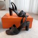 Hermes top high heel thick heel sandals Hermes... a Eclair 2025 new color + hot series style is super positive, with a certain thickness to increase the height and make your legs look longer!A single item that is breathable and comfortable in the body, ca Hermes top high heel thick heel sandals Hermes... a Eclair 2025 new color + hot series style is super positive, with a certain thickness to increase the height and make your legs look longer!A single item that is breathable and comfortable in the body, ca
