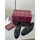 ✌️Gucci✌️Hot-up Gucci✌️New 2025 Early Autumn GUCCi high-end boutique single shoes 340 Gucci [Paint Leather G G Crystal] mesh diamond luxury crystal loafers top purchasing quality!The original version is replicated 1:1, and every detail has been carefully 