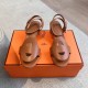 Hermes top-grade, medium-heeled, pig nose sandals Hermes... a Eclair 2025 new color + hot series style is super positive, with a certain thickness to increase the height and make your legs look longer!A single item that is breathable and comfortable in th Hermes top-grade, medium-heeled, pig nose sandals Hermes... a Eclair 2025 new color + hot series style is super positive, with a certain thickness to increase the height and make your legs look longer!A single item that is breathable and comfortable in th