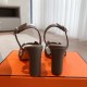 Hermes top-grade, high-heeled, thick-heeled sandals Hermes... a Eclair 2025 new color + hot series style is super positive, with a certain thickness to increase the height and make your legs look longer!A single item that is breathable and comfortable in Hermes top-grade, high-heeled, thick-heeled sandals Hermes... a Eclair 2025 new color + hot series style is super positive, with a certain thickness to increase the height and make your legs look longer!A single item that is breathable and comfortable in