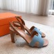 Hermes top-grade, high-heeled, thick-heeled sandals Hermes... a Eclair 2025 new color + hot series style is super positive, with a certain thickness to increase the height and make your legs look longer!A single item that is breathable and comfortable in Hermes top-grade, high-heeled, thick-heeled sandals Hermes... a Eclair 2025 new color + hot series style is super positive, with a certain thickness to increase the height and make your legs look longer!A single item that is breathable and comfortable in