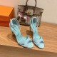 Palmprint. Heel height 10.5cm Hermes top version. High-heeled sandals P350Herme* Early Spring Counter New High-heeled Sandal Series ✔️Upper: Epson leather suede palm print ✔️Inner: Imported mixed-bred sheepskin ✔️Heel height: 10.5cm ✔️Outs: Original Itali Palmprint. Heel height 10.5cm Hermes top version. High-heeled sandals P350Herme* Early Spring Counter New High-heeled Sandal Series ✔️Upper: Epson leather suede palm print ✔️Inner: Imported mixed-bred sheepskin ✔️Heel height: 10.5cm ✔️Outs: Original Itali