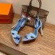 Palmprint. Heel height 10.5cm Hermes top version. High-heeled sandals P350Herme* Early Spring Counter New High-heeled Sandal Series ✔️Upper: Epson leather suede palm print ✔️Inner: Imported mixed-bred sheepskin ✔️Heel height: 10.5cm ✔️Outs: Original Itali Palmprint. Heel height 10.5cm Hermes top version. High-heeled sandals P350Herme* Early Spring Counter New High-heeled Sandal Series ✔️Upper: Epson leather suede palm print ✔️Inner: Imported mixed-bred sheepskin ✔️Heel height: 10.5cm ✔️Outs: Original Itali