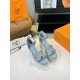 300Herms/Hermes classic waterproof platform H slope heel rope sandals with extremely retro design. It has a strong exotic style and fashionable feeling, and it has a tone for casual wear. Simple styles are easy to match with high-end feel. It is great. Th