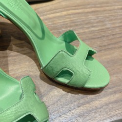 Palmprint. Heel height 9cm Hermes top version. High-heeled sandals P350Herme* Early Spring Counter New High-heeled Sandal Series ✔️Upper: Epson leather suede Palmprint ✔️Inner: Imported mixed-bred sheepskin ✔️Heel height: 9cm ✔️Outs: Original Italian leat