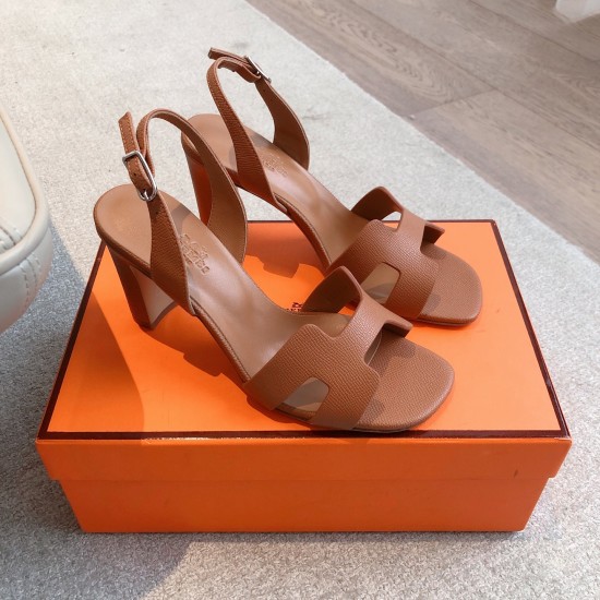 Hermes top-grade, high-heeled, thick-heeled sandals Hermes... a Eclair 2025 new color + hot series style is super positive, with a certain thickness to increase the height and make your legs look longer!A single item that is breathable and comfortable in Hermes top-grade, high-heeled, thick-heeled sandals Hermes... a Eclair 2025 new color + hot series style is super positive, with a certain thickness to increase the height and make your legs look longer!A single item that is breathable and comfortable in
