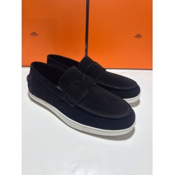 Hermes ❤️Couple model ❤️Loafers are on the market 290♥2025 HERMES Hermes latest hit, developed simultaneously on the official website, original quality code number Women's code 36/46