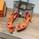 Palmprint. Heel height 7cm Hermes top version. High-heeled sandals 350Herme*2022 early spring counter new high-heeled sandal series ✔️Upper: Epson leather suede palm print ✔️Inner: Imported mixed-bred sheepskin ✔️Heel height: 7cm 9cm 10.5cm ✔️outsole: Ori Palmprint. Heel height 7cm Hermes top version. High-heeled sandals 350Herme*2022 early spring counter new high-heeled sandal series ✔️Upper: Epson leather suede palm print ✔️Inner: Imported mixed-bred sheepskin ✔️Heel height: 7cm 9cm 10.5cm ✔️outsole: Ori