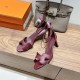 Palmprint. Heel height 7cm Hermes top version. High-heeled sandals 350Herme* Early Spring Counter New High-heeled Sandal Series ✔️Upper: Epson leather suede palm print ✔️Inner: Imported mixed-bred sheepskin ✔️Heel height: 7cm 9cm 10.5cm ✔️Outs: Original I Palmprint. Heel height 7cm Hermes top version. High-heeled sandals 350Herme* Early Spring Counter New High-heeled Sandal Series ✔️Upper: Epson leather suede palm print ✔️Inner: Imported mixed-bred sheepskin ✔️Heel height: 7cm 9cm 10.5cm ✔️Outs: Original I