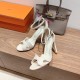 Palmprint. Heel height 10.5cm Hermes top version. High-heeled sandals P350Herme* Early Spring Counter New High-heeled Sandal Series ✔️Upper: Epson leather suede palm print ✔️Inner: Imported mixed-bred sheepskin ✔️Heel height: 10.5cm ✔️Outs: Original Itali Palmprint. Heel height 10.5cm Hermes top version. High-heeled sandals P350Herme* Early Spring Counter New High-heeled Sandal Series ✔️Upper: Epson leather suede palm print ✔️Inner: Imported mixed-bred sheepskin ✔️Heel height: 10.5cm ✔️Outs: Original Itali