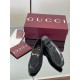 ✌️Gucci✌️Hot-up Gucci✌️New 2025 Early Autumn GUCCi high-end boutique single shoes 340 Gucci [Paint Leather G G Crystal] mesh diamond luxury crystal loafers top purchasing quality!The original version is replicated 1:1, and every detail has been carefully 