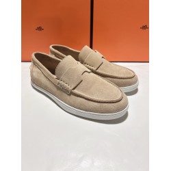 Hermes ❤️Couple model ❤️Loafers are on the market 290♥2025 HERMES Hermes latest hit, developed simultaneously on the official website, original quality code number Women's code 36/46
