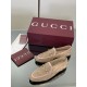✌️Gucci✌️Hot-up Gucci✌️New 2025 Early Autumn GUCCi high-end boutique single shoes 340 Gucci [Paint Leather G G Crystal] mesh diamond luxury crystal loafers top purchasing quality!The original version is replicated 1:1, and every detail has been carefully 