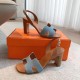 Hermes top-grade, high-heeled, thick-heeled sandals Hermes... a Eclair 2025 new color + hot series style is super positive, with a certain thickness to increase the height and make your legs look longer!A single item that is breathable and comfortable in Hermes top-grade, high-heeled, thick-heeled sandals Hermes... a Eclair 2025 new color + hot series style is super positive, with a certain thickness to increase the height and make your legs look longer!A single item that is breathable and comfortable in