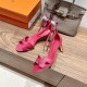 Palmprint. Heel height 7cm Hermes top version. High-heeled sandals P350Herme* Early Spring Counter New High-heeled Sandal Series ✔️Upper: Epson leather suede Palmprint ✔️Inner: Imported mixed-bred sheepskin ✔️Heel height: 7cm 9cm 10.5cm ✔️Outs: Original I Palmprint. Heel height 7cm Hermes top version. High-heeled sandals P350Herme* Early Spring Counter New High-heeled Sandal Series ✔️Upper: Epson leather suede Palmprint ✔️Inner: Imported mixed-bred sheepskin ✔️Heel height: 7cm 9cm 10.5cm ✔️Outs: Original I