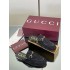 ✌️Gucci✌️Hot-up version is launched in 2025 early autumn new GUCCi high-end boutique semi-slippers 325 Gucci [Paint Leather G G Crystal] mesh diamond luxury crystal Loaf Baotou slippers top purchasing quality!The original version is replicated 1:1, and ev