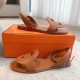 Hermes top-grade, flat-soled, pig nose sandals Hermes... a Eclair 2025 new color + hot series style is super positive, with a certain thickness to increase the height and make your legs look longer!A single item that is breathable and comfortable in the b Hermes top-grade, flat-soled, pig nose sandals Hermes... a Eclair 2025 new color + hot series style is super positive, with a certain thickness to increase the height and make your legs look longer!A single item that is breathable and comfortable in the b