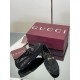 ✌️Gucci✌️Hot-up Gucci✌️New 2025 Early Autumn GUCCi high-end boutique single shoes 340 Gucci [Paint Leather G G Crystal] mesh diamond luxury crystal loafers top purchasing quality!The original version is replicated 1:1, and every detail has been carefully 