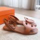 Hermes top-grade, flat-soled, pig nose sandals Hermes... a Eclair 2025 new color + hot series style is super positive, with a certain thickness to increase the height and make your legs look longer!A single item that is breathable and comfortable in the b Hermes top-grade, flat-soled, pig nose sandals Hermes... a Eclair 2025 new color + hot series style is super positive, with a certain thickness to increase the height and make your legs look longer!A single item that is breathable and comfortable in the b