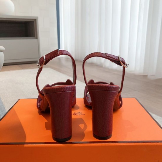 Hermes top-grade, high-heeled, thick-heeled sandals Hermes... a Eclair 2025 new color + hot series style is super positive, with a certain thickness to increase the height and make your legs look longer!A single item that is breathable and comfortable in Hermes top-grade, high-heeled, thick-heeled sandals Hermes... a Eclair 2025 new color + hot series style is super positive, with a certain thickness to increase the height and make your legs look longer!A single item that is breathable and comfortable in