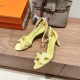 Palmprint. Heel height 7cm Hermes top version. High-heeled sandals 350Herme* Early Spring Counter New High-heeled Sandal Series ✔️Upper: Epson leather suede palm print ✔️Inner: Imported mixed-bred sheepskin ✔️Heel height: 7cm 9cm 10.5cm ✔️Outs: Original I Palmprint. Heel height 7cm Hermes top version. High-heeled sandals 350Herme* Early Spring Counter New High-heeled Sandal Series ✔️Upper: Epson leather suede palm print ✔️Inner: Imported mixed-bred sheepskin ✔️Heel height: 7cm 9cm 10.5cm ✔️Outs: Original I