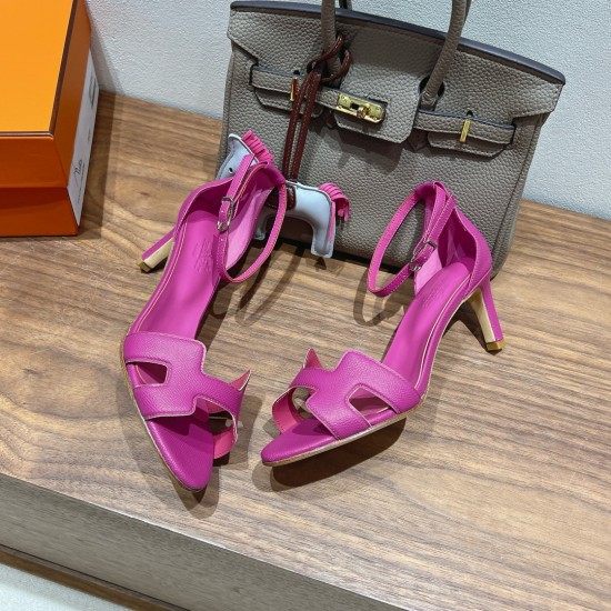 Palmprint. Heel height 7cm Hermes top version. High-heeled sandals 350Herme Early Spring Counter New High-heeled Sandal Series ✔️Upper: Epson leather suede Palmprint ✔️Inner: Imported mixed-bred sheepskin ✔️Heel height: 7cm 9cm 10.5cm ✔️Outs: Original Ita Palmprint. Heel height 7cm Hermes top version. High-heeled sandals 350Herme Early Spring Counter New High-heeled Sandal Series ✔️Upper: Epson leather suede Palmprint ✔️Inner: Imported mixed-bred sheepskin ✔️Heel height: 7cm 9cm 10.5cm ✔️Outs: Original Ita