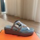 Hermes... a Eclair slippers 2024 new product + hot series of shoes with light soles, with a certain thickness that increases the height and makes your legs look longer!Body, breathable and comfortable technology fabric!A single item that combines color co Hermes... a Eclair slippers 2024 new product + hot series of shoes with light soles, with a certain thickness that increases the height and makes your legs look longer!Body, breathable and comfortable technology fabric!A single item that combines color co