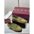 ✌️Gucci✌️Hot-up version is on the market [Women's] 2025 early autumn latest GUCCI horse buckle heel 2 wear single shoes deer leather frosted leather loafer casual driving shoes 360 fabric: imported suede mercerated beef reverse velvet delicate retro feel,