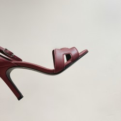 Palmprint. Heel height 9cm Hermes top version. High-heeled sandals P350Herme* Early Spring Counter New High-heeled Sandal Series ✔️Upper: Epson leather suede Palmprint ✔️Inner: Imported mixed-bred sheepskin ✔️Heel height: 9cm ✔️Outs: Original Italian leat