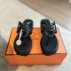 Hermes... a Eclair slippers 2024 new product + hot series of shoes with light soles, with a certain thickness that increases the height and makes your legs look longer!Body, breathable and comfortable cowhide fabric!A single item that combines color combi Hermes... a Eclair slippers 2024 new product + hot series of shoes with light soles, with a certain thickness that increases the height and makes your legs look longer!Body, breathable and comfortable cowhide fabric!A single item that combines color combi