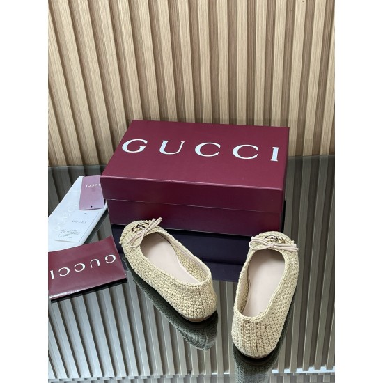 ✌️Gucci✌️Hot-end products are on the market...GuCC high-end quality 2025 overseas early autumn series new flat heel double G crochet wool mesh ballet shoes 355 bow small double G buckle new small round toe shoes classic exquisite elegant playful fashionab ✌️Gucci✌️Hot-end products are on the market...GuCC high-end quality 2025 overseas early autumn series new flat heel double G crochet wool mesh ballet shoes 355 bow small double G buckle new small round toe shoes classic exquisite elegant playful fashionab
